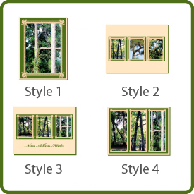 Tree Letter Note Cards